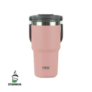 تراول ماگ 600 میل تایسو دو حالته دسته دار کالباسی