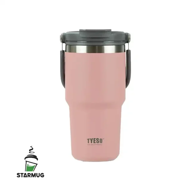 تراول ماگ 600 میل تایسو دو حالته دسته دار کالباسی